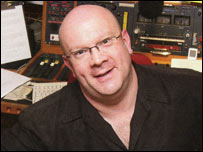 Jim Hawkins in the studio