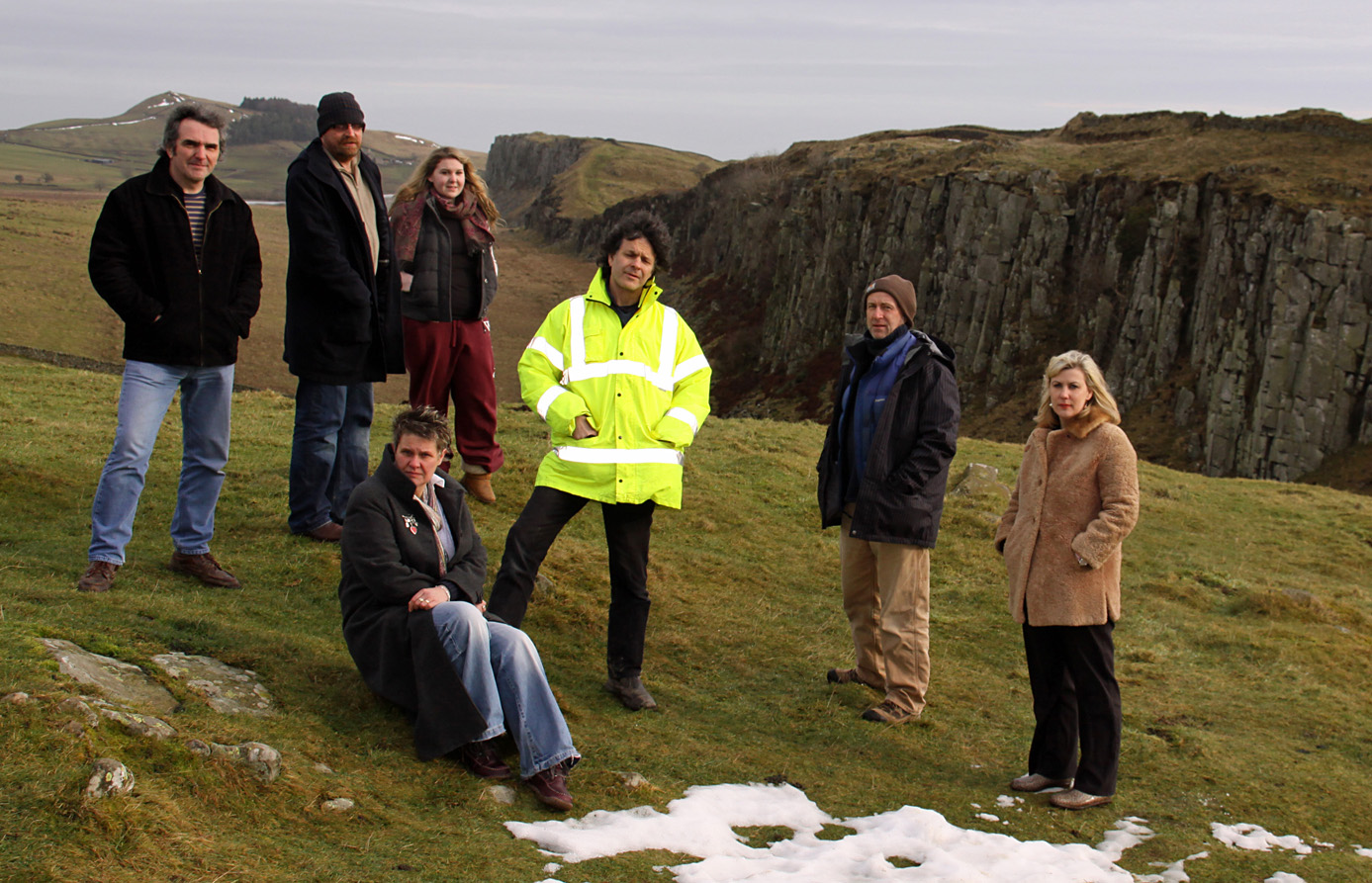 Picture of musicians from the All Along The Wall project