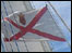 Jersey flag on the Clipper 