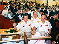 Một cuộc bỏ phiếu trong Quốc hội Việt Nam