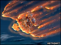 बृहस्पति के वायुमंडल में जाते ही जल गया होगा गैलीलियो