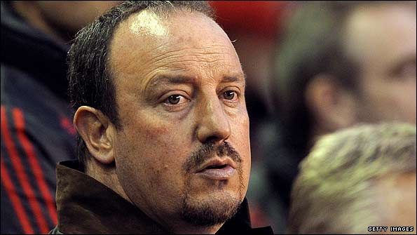 Liverpool manager Rafa Benitez