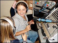 Young presenters at Future Radio