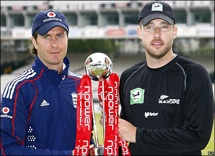 Michael Vaughan and Daniel Vettori