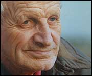 Captain Hugh Calverley MC, circa 1970.