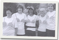 Y merched fu ar y daith gerdded