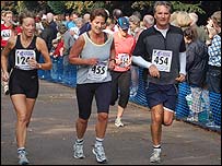 Leicester Marathon 2007 - Some of the runners