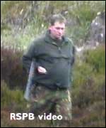 Game Keeper caught on camera