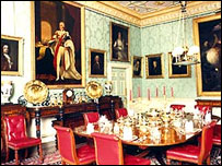 Dining room at Stratfield Saye