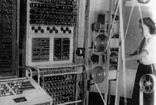 Wartime computer at Bletchley Park 