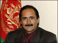 اميرزی سنگين وزير مخابرات افغانستان