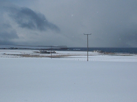 Looking West From Near Lundin, Sanday, Orkney, 4th March 2006.