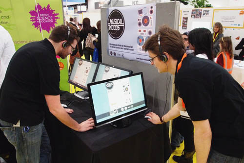 Musical Moods at the British Science Association