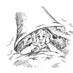 Sleeping "under the clock"