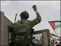 İsrail kontrol noktası