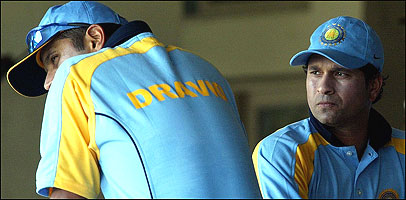 राहुल द्रविड़ और सचिन तेंदुलकर