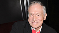 Founder of Playboy magazine Hugh Hefner