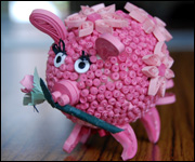Quilled pig