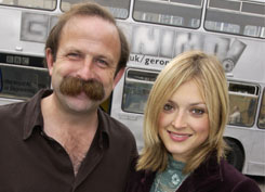 Dick Strawbridge and Fearne Cotton.