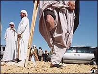 بارودی سرنگوں کا شکار ہونے والے صحرانشین 