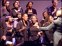 Black Voices. Pic: Adrian Burrows