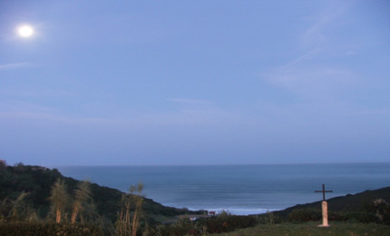 The dawnie at Bidart was enough to take the breath away.