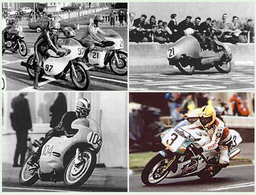 four bike montage of NW200