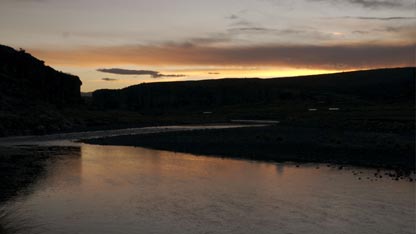 Sunset at Tres Canyones