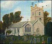 Burrington church