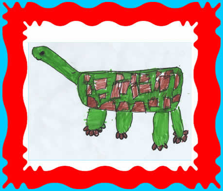 Piece of children's art