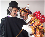 Peter Holdway and Dale Superville in Dick Whittington