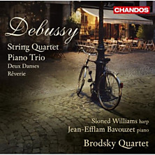 Review of String Quartet, Piano Trio, Deux Danses, Reverie