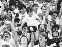 The fellowship group on an outing in Derbyshire