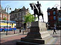 Wolverhampton city centre