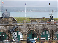 The fort enjoys spectacular views of the area