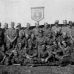 HQ Headquarter Company December1944 Johat India. Dads in the centre left.