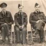 Pete's friend John Smith in the Lancaster Bombers. He was 20 when this picture was taken. All members of the crew were killed.