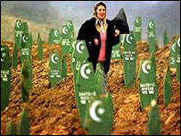 Savaşta ölen Müslümanların mezarları