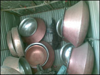اشيای مسی