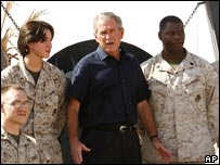 صدر بش (فائل فوٹو)