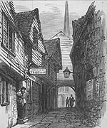 A Southampton street, 1882