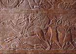 Stone panel from the North Palace of Ashurbanipal, Nineveh, Iraq c.645 BC