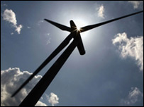 Geração de energia eólica