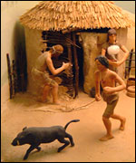 a depiction of early man