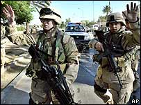 Militari americani în misiune în Irak