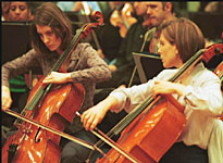 Cellist from the BBC SO