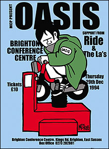 Oasis poster © Pete McKee
