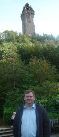 Jeff Zycinski at Wallace Monument