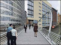 Artist impression of new bridge