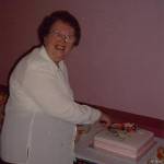 Doreen at her 80th birthday party.